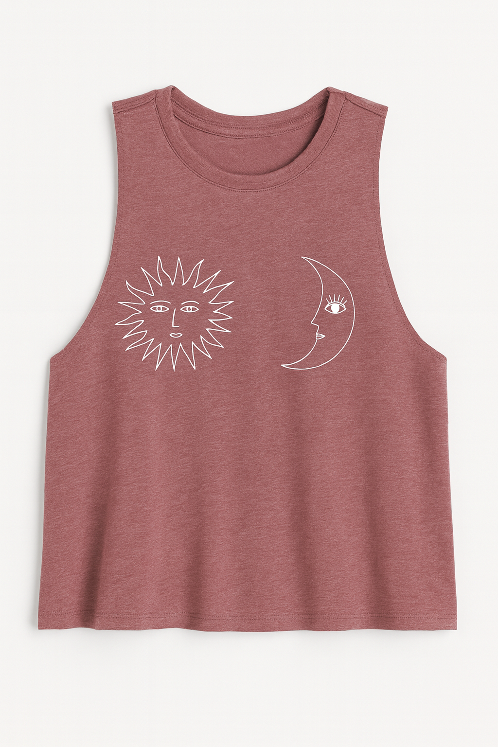 Sun & Moon Racerback Tank