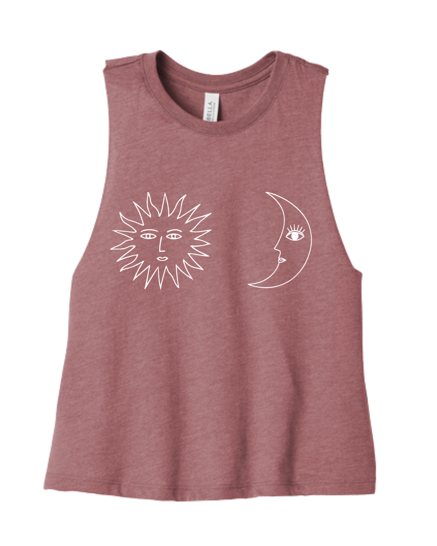 Sun & Moon Racerback Tank