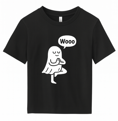 **NEW** Halloween Yoga Tee – Limited Edition 👻